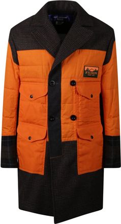 Junya Watanabe Orange Patchwork Jacket