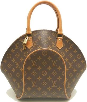 Louis Vuitton Pre-owned Vintage Monogram Canvas Handbag - Dames - Vintage Handtas - Bruin - ONE Size - Vintage