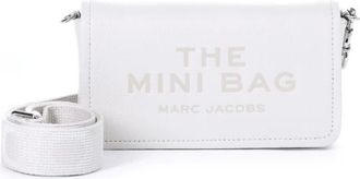 Marc Jacobs Tassen, Dames, Wit, ONE Size, Leer, The Leather Mini Bag