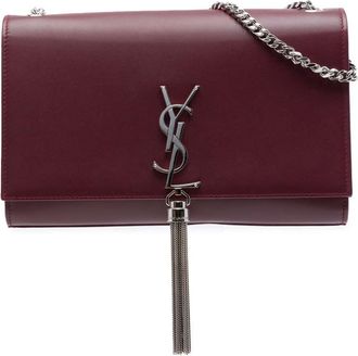 Saint Laurent Pre-owned Saint Laurent Medium Smooth Calfskin Classic Monogram Kate Tassel Crossbody Ladies QSJYZZPZN71RU5MK