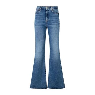 Tommy Jeans Flared Jeans, female, Blue, Size: W31 Flared Jeans