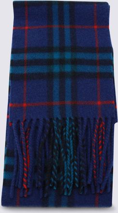 Burberry Scarfs Bugle Blue-Donna