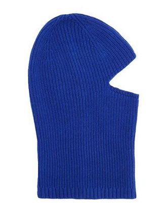 8 by YOOX RECYCLED WOOL MONOCOLOR BALACLAVA