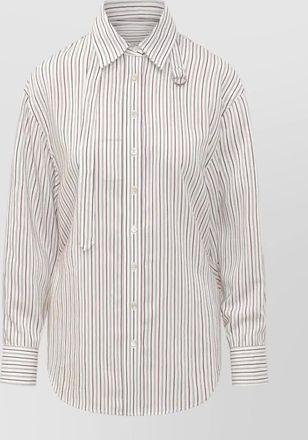 Isabel Marant aurora shirt collared neck long sleeves stripes