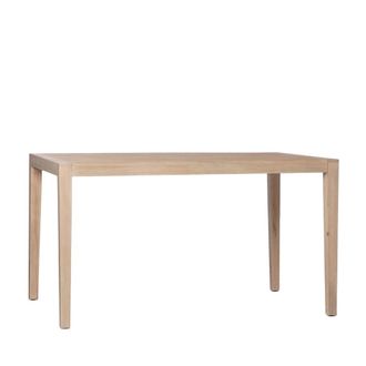 Klast Mesa fija efecto madera natural 140x78 cm