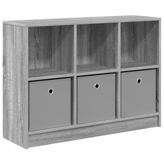 vidaXL Aparador Con Caj&oacute;n Gris Sonoma 88,5 X 27,5 X 63,5 Cm Vidaxl