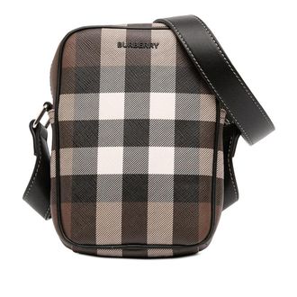 Burberry Pre-owned Burberry Giant Check ECanvas Vertical Paddy Crossbody Ladies KMJ1W36Q425BRTK3