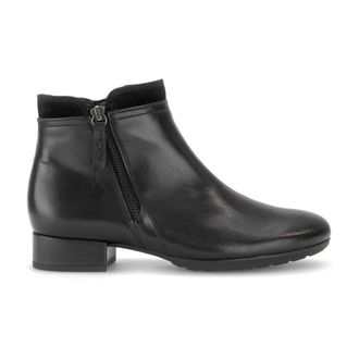Gabor Schoenen, Dames, Zwart, 40 1/2 EU, Leer, 270.01.103 Enkellaarzen