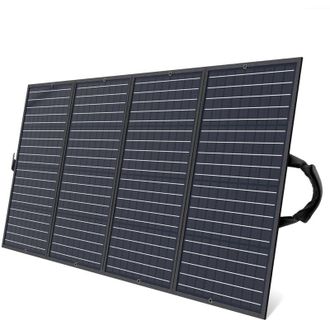OEM Cargador Solar Solar Tur&iacute;stico Plegable 160w Negro