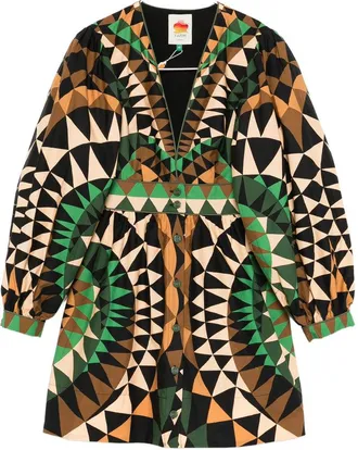 Farm Rio Camicie Nero, Verde-Donna