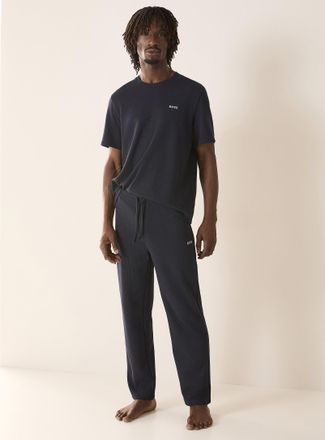 BOSS Mens Waffled pyjama pant