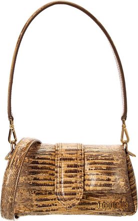 Jacquemus Petit Bambimou Croc-Embossed Leather Shoulder Bag