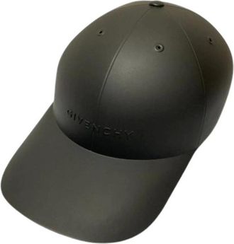 Givenchy Pre-owned Accessories, male, Black, Size: ONE SIZE Pre-owned Moulded Cap