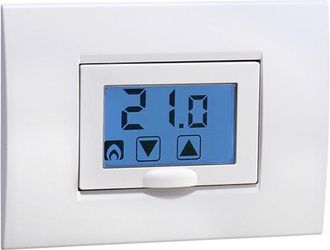 Aton Termostato Empotrable Krono Touch Blanco