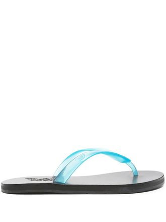 Ancient Greek Sandals Tweekleurige teenslippers - Blauw
