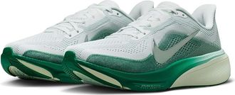 Nike Air Zoom Pegasus 42 Womens Shoes White/Metallic Silver/Malachite : 10.5 B - Medium, Textile
