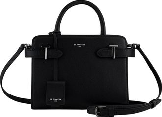 Le Tanneur Emilie Handtas - Dames - Handtassen - Zwart - ONE Size - Leer - Tassen