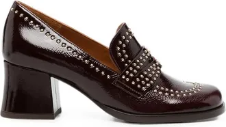 Chie Mihara Taleah Studded Leather Loafers