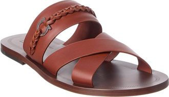 Ferragamo Leather Sandal