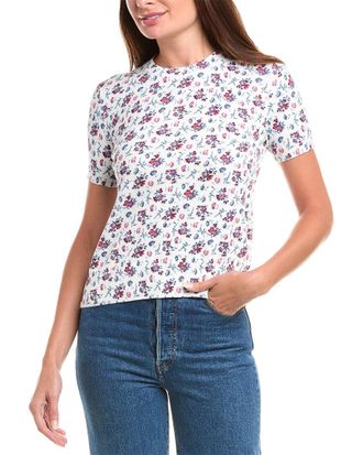 Brooks Brothers Floral Sweater