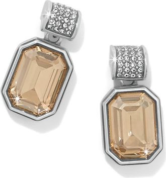 Brighton Womens Meridian Aurora Shade Post Earrings In Silver-Golden Shade