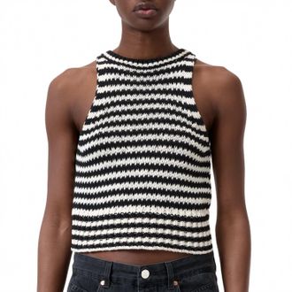 Closed Womens Knitted Top In Black