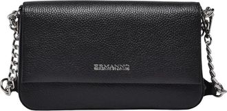 Ermanno Scervino Delizia Baguette - Dames - Schoudertassen - Zwart - ONE Size - Leer - Tassen
