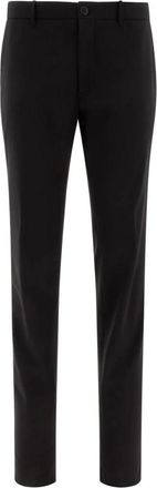 Incotex Tailored Fit Dress Pants - Heren - Slim Fit Broeken - Zwart - XL - Broeken
