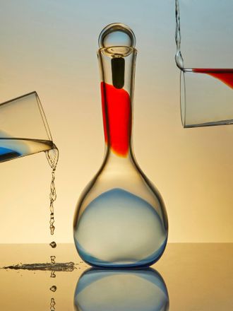 VENINI Gio Ponti Pezzente Hand-Blown Murano Glass Decanter