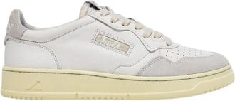 Autry Witte Tennisschoen Stijl Sneaker - Dames - Sneakers - Wit - 36 EU - Katoen - Schoenen