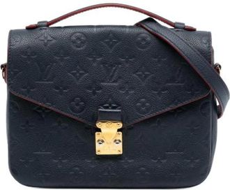 Louis Vuitton Pre-owned Handbags, female, Blue, Size: ONE SIZE Pre-owned Vintage Handbag