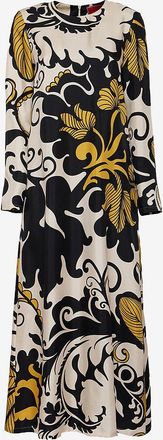 La DoubleJ Langes Seidentwillkleid Swing Marea