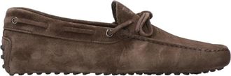 Tod's Gommino Su&egrave;de Loafers - Heren - Loafers - Bruin - 44 EU - Su&egrave;de - Schoenen