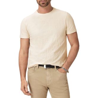 John Varvatos Rubin Jacquard Crewneck T-Shirt in Faded Twine at Nordstrom, Size Xx-Large
