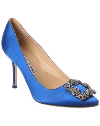 Manolo Blahnik Hangisi 90 Satin Pump