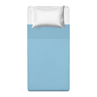 KASANOVA Lenzuolo piano Basik in cotone, a 1 piazza