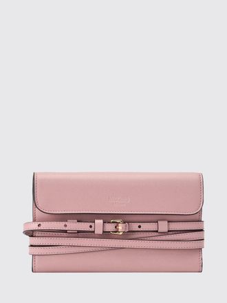 Moschino Mini borsa a tracolla Tie Me in pelle con catena