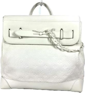 Louis Vuitton Pre-owned Vintage Taurillon Leder Tote - Dames - Vintage Handtas - Wit - ONE Size - Leer - Vintage