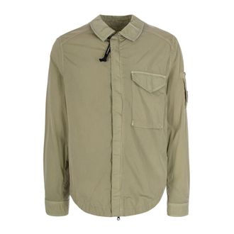 C.P. Company Light Jackets, male, Green, Size: 2XL Light Jackets