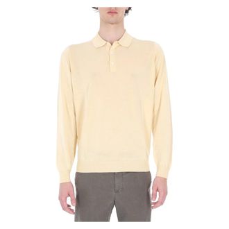 Drumohr Polo Shirts, male, Yellow, Size: XL Polo Shirts