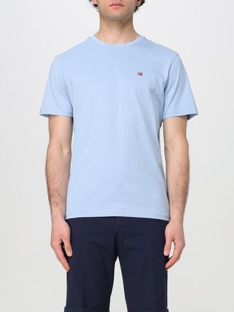 Napapijri T-shirt basic in cotone con mini logo Napapijri