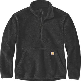 Carhartt Work in Progress Loose Fit Fleece Pullover Fleecepullover f&uuml;r Herren | schwarz