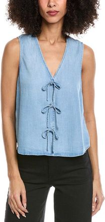 Bella Dahl Sleeveless Tie Front Top