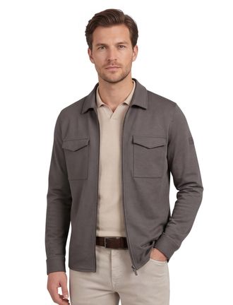 Cavallaro Overshirt bruin Cavallaro gemeleerd Zaverio