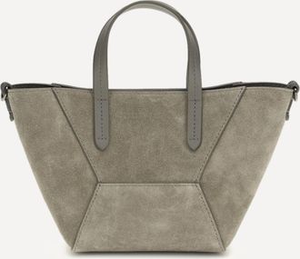 Brunello Cucinelli Borsa a Tracolla in pelle scamosciata Woman UNI