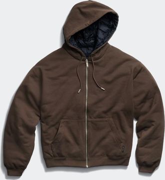 Canada Goose Manteau &agrave; capuchon r&eacute;versible Fuse (Hommes, Bistro Brown/Azurite Blue, TTG)