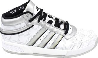 adidas NBA Top Ten Basketbalschoenen - Heren - Fitnessschoenen - Wit - 44 2/3 EU - Fitness