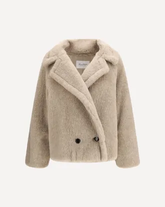 Max Mara Cambusa Coat in alpaca blend Female 42