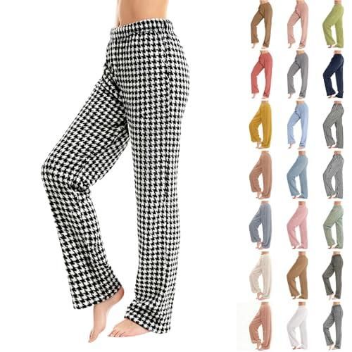 Pantalon De Pyjama Femme - Blanc Avec étoiles Dorées, Taille 46-48, Occasion