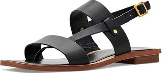 Franco Sarto Enrica Womens Sandals Black Leather : 6.5 M